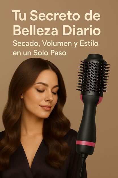 🌟Cepillo Secador 3 en 1 Premium✅